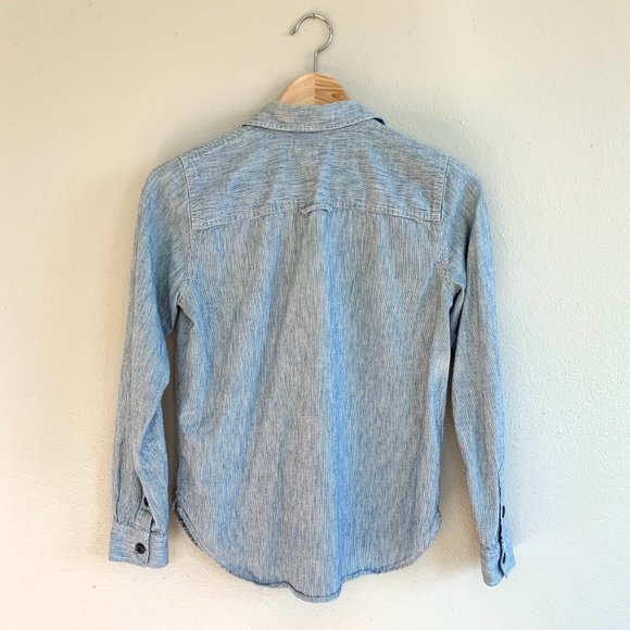 Rivet & Thread Long Sleeve Blouse, Zip Up - Picture 4 of 6